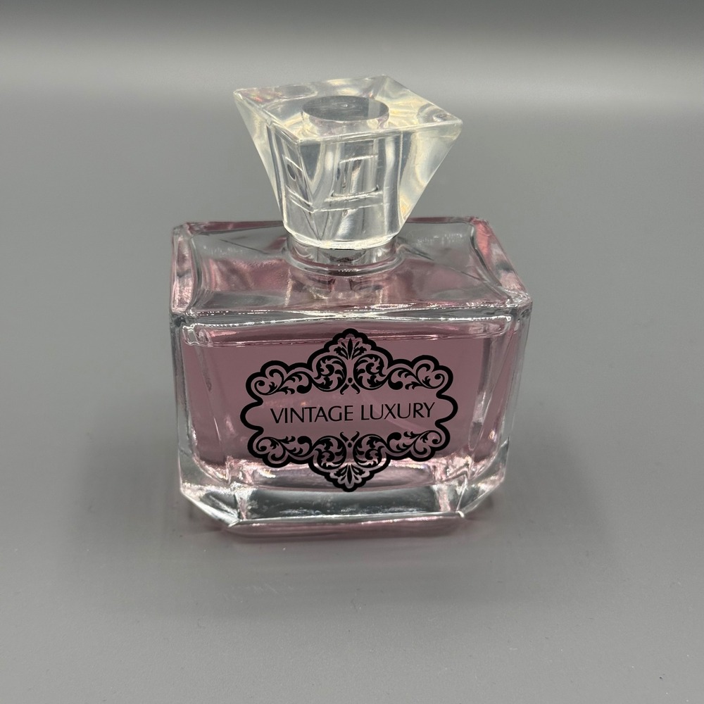 Vintage Luxury Eau de Parfum For Women 2.7 Pink Fragrance Spray Bottle y2k